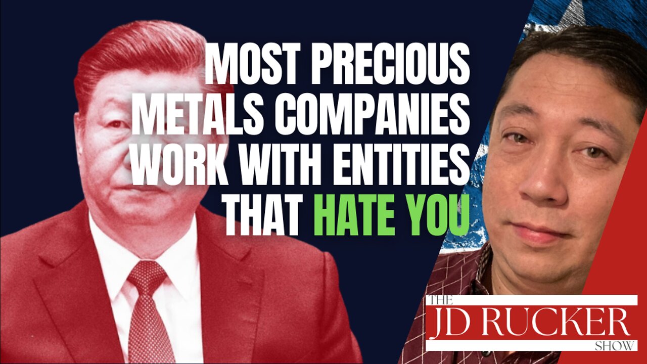 Most Precious Metals Companies Work With Entities That Hate You