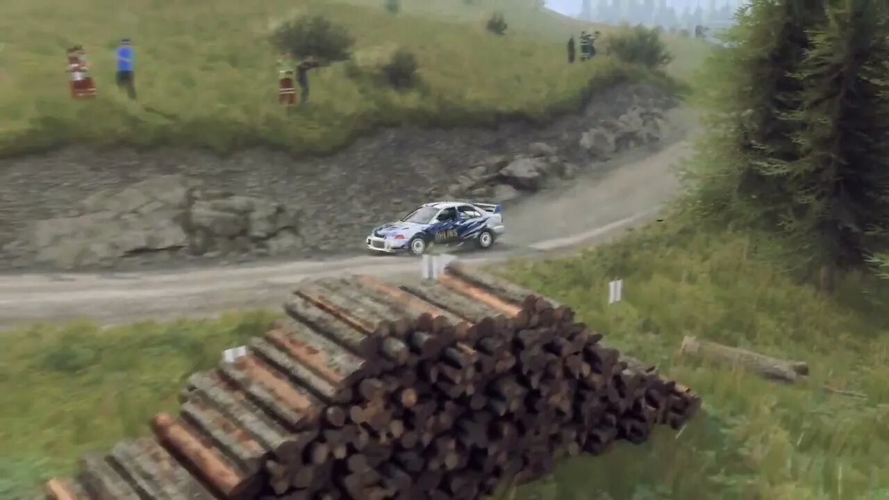 DiRT Rally 2 - Replay - Mitsubishi Lancer Evolution VI at Dyffryn Afon Reverse