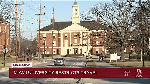 Miami University issues coronavirus travel advisory