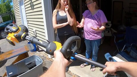 I’M GLAD WE STOPPED AT THIS GARAGE SALE