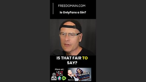 Is OnlyFans a Sin?