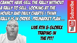 ES NQ Futures Premarket Trade Plan - The Pit Futures Trading