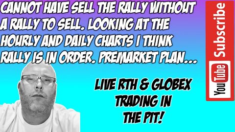 ES NQ Futures Premarket Trade Plan - The Pit Futures Trading