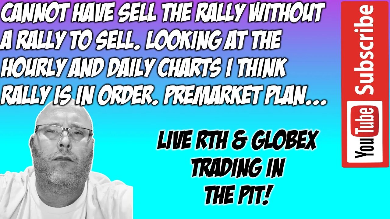 ES NQ Futures Premarket Trade Plan - The Pit Futures Trading