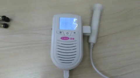 Doppler Fetal Cofoe: Detector de Batimentos Cardíacos de Bebês por Ultrassom - AliExpress