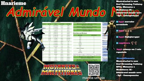 Mutantes e Malfeitores 3E - Adimiravel mundo novo - Ep1 - Consequencias