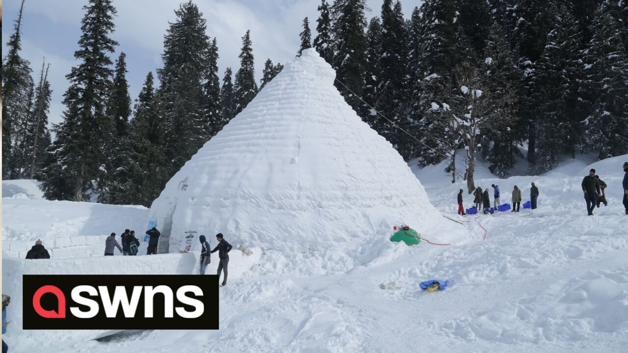 Take a look inside the largest café housed inside an IGLOO