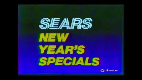 Jan 1st 1986 Sears New Year's Sale