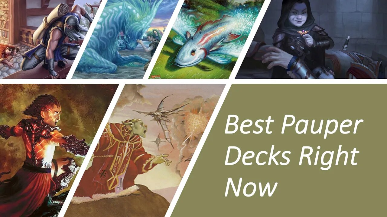 Top 5 Pauper Decks April 2023