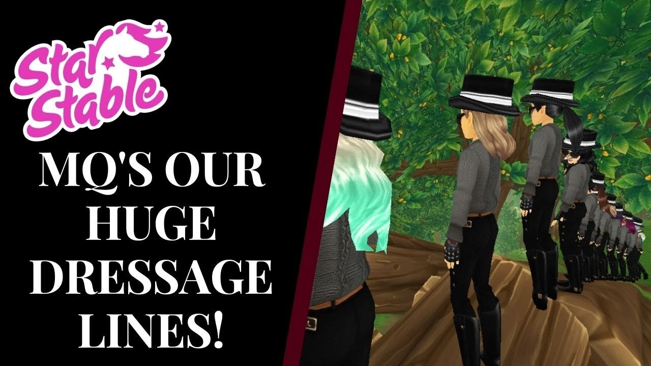 Our BIGGEST Dressage Lines YET! | Star Stable | Quinn Ponylord