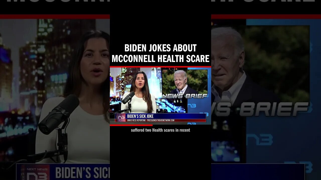 Biden Jokes about McConnell Health Scare