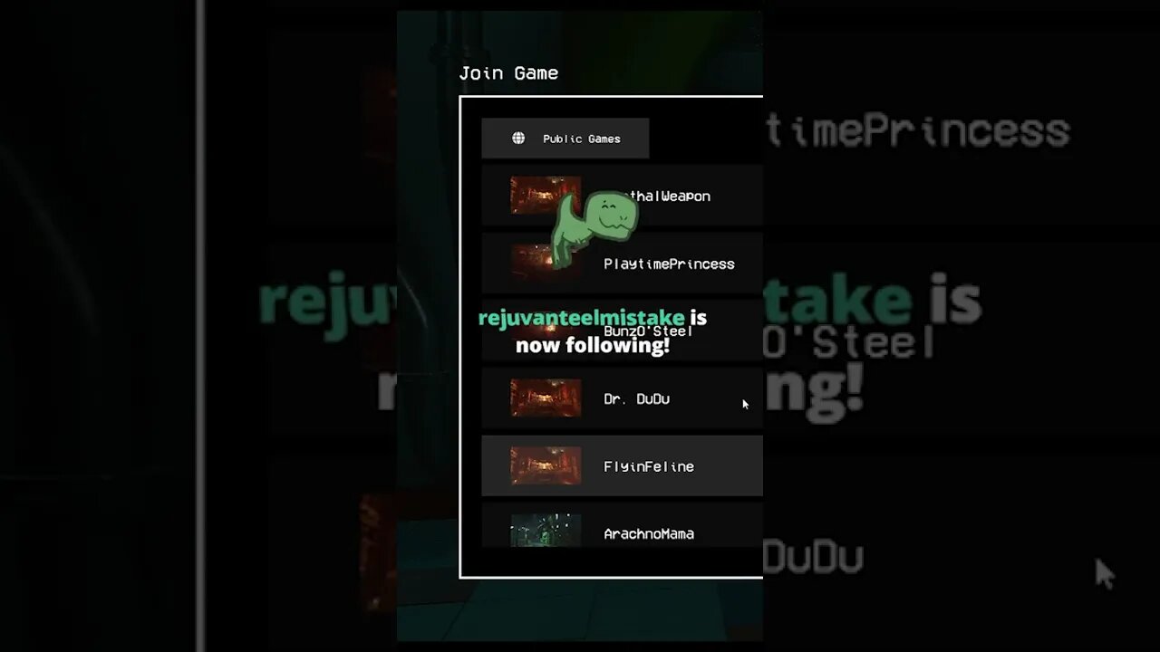 I got Jumpscared by a new follower in project playtime #shorts