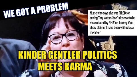 Karma Meets Caring & Compassionate Lefty Nurse After TV Outburst
