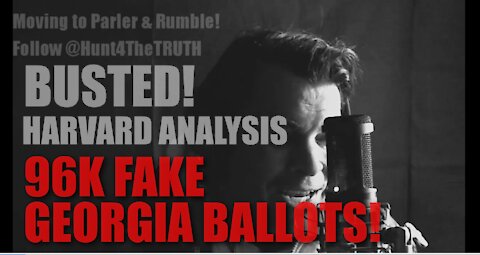 96,300 FAKE ILLEGAL VOTES EXPOSED AT GEORGIA ELECTION HEARING HARVARD VOTER DATA EXPERT PROVES IT