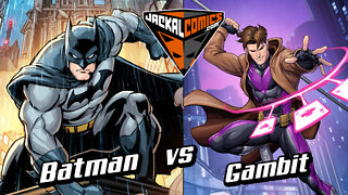 BATMAN Vs. GAMBIT - Comic Book Battles: Who Would Win In A Fight?