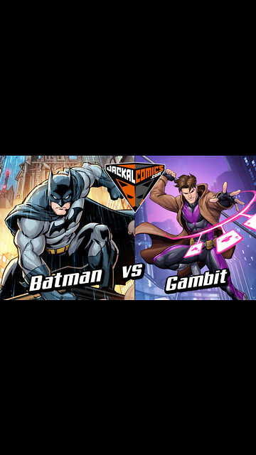 BATMAN Vs. GAMBIT - Comic Book Battles: Who Would Win In A Fight?