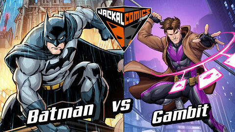 BATMAN Vs. GAMBIT - Comic Book Battles: Who Would Win In A Fight?