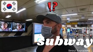 Seoul SUBWAY Explained ! KOREA 🇰🇷