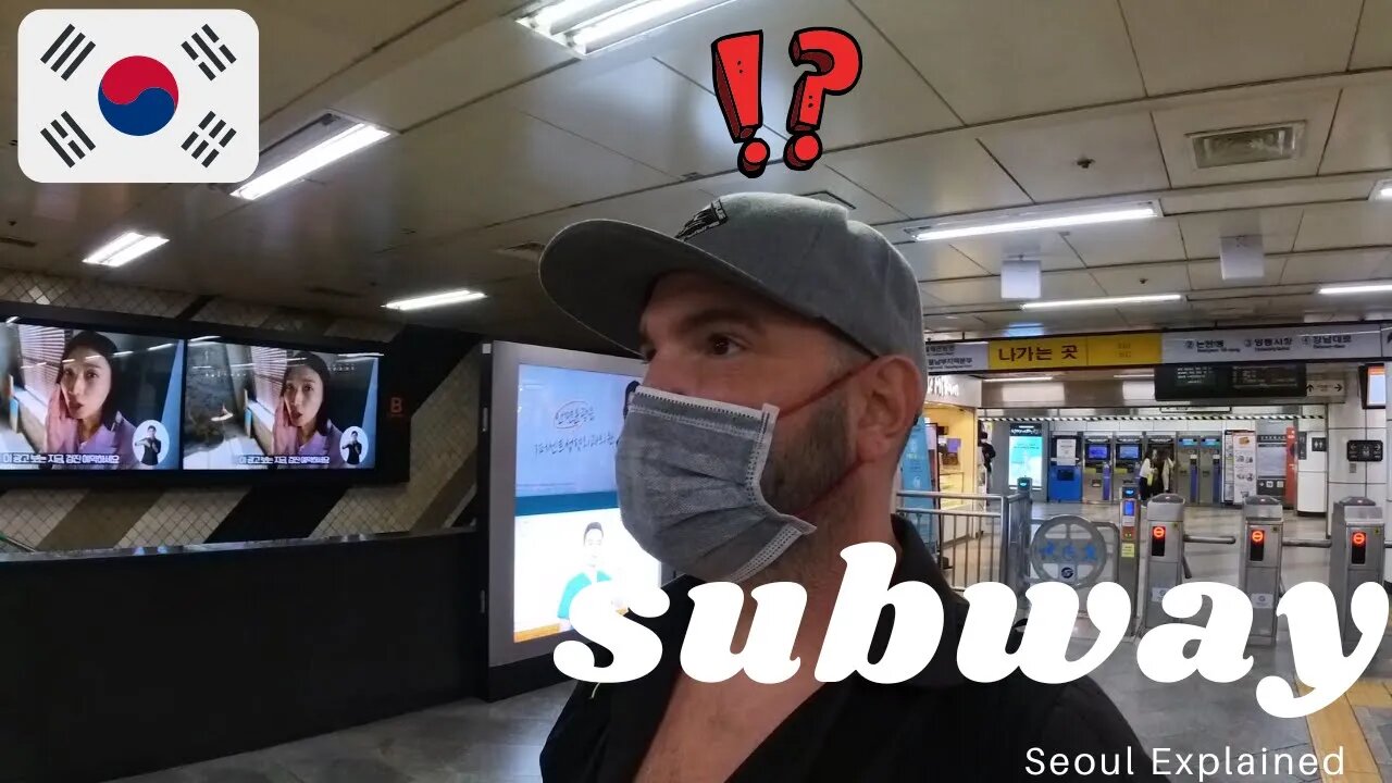 Seoul SUBWAY Explained ! KOREA 🇰🇷