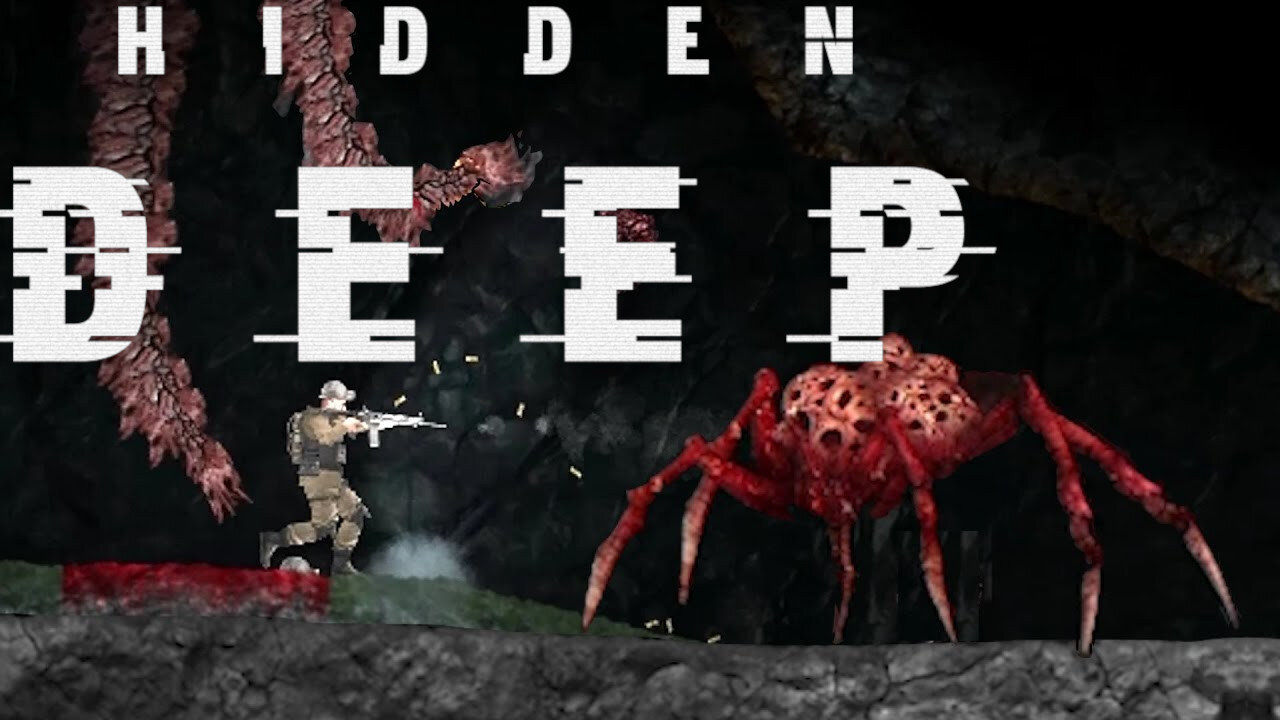 New 2-D Horror Game Hidden Deep (Early Access 2022)