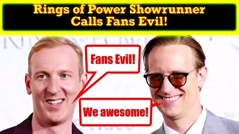 The Rings of Power Showrunner Patrick McKay Calls Fans Evil For Loving Lord of the Rings & Tolkien!