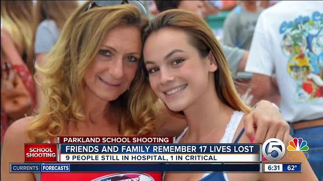 Families cope with tragedy after Wednesday's shooting at Parkland; Victims remain hospitalized