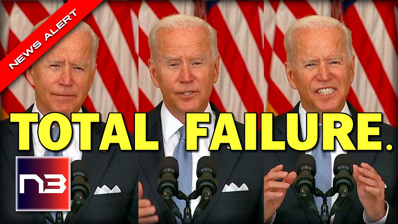 Biden Finaly Surfaces, ADMITS Taliban Takeover Happened "Faster than Anticipated’
