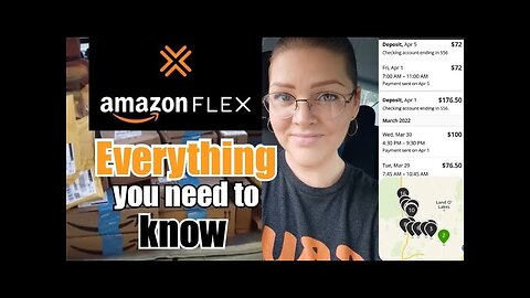AMAZON FLEX 2023 STEP BY STEP DRIVER TUTORIAL! EVERYTHING YOU SHOULD KNOW BEFORE STARTING