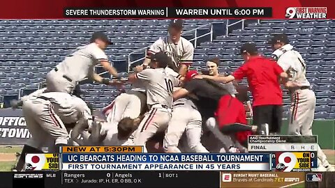 UC Bearcats heading to NCAA baseball tournament