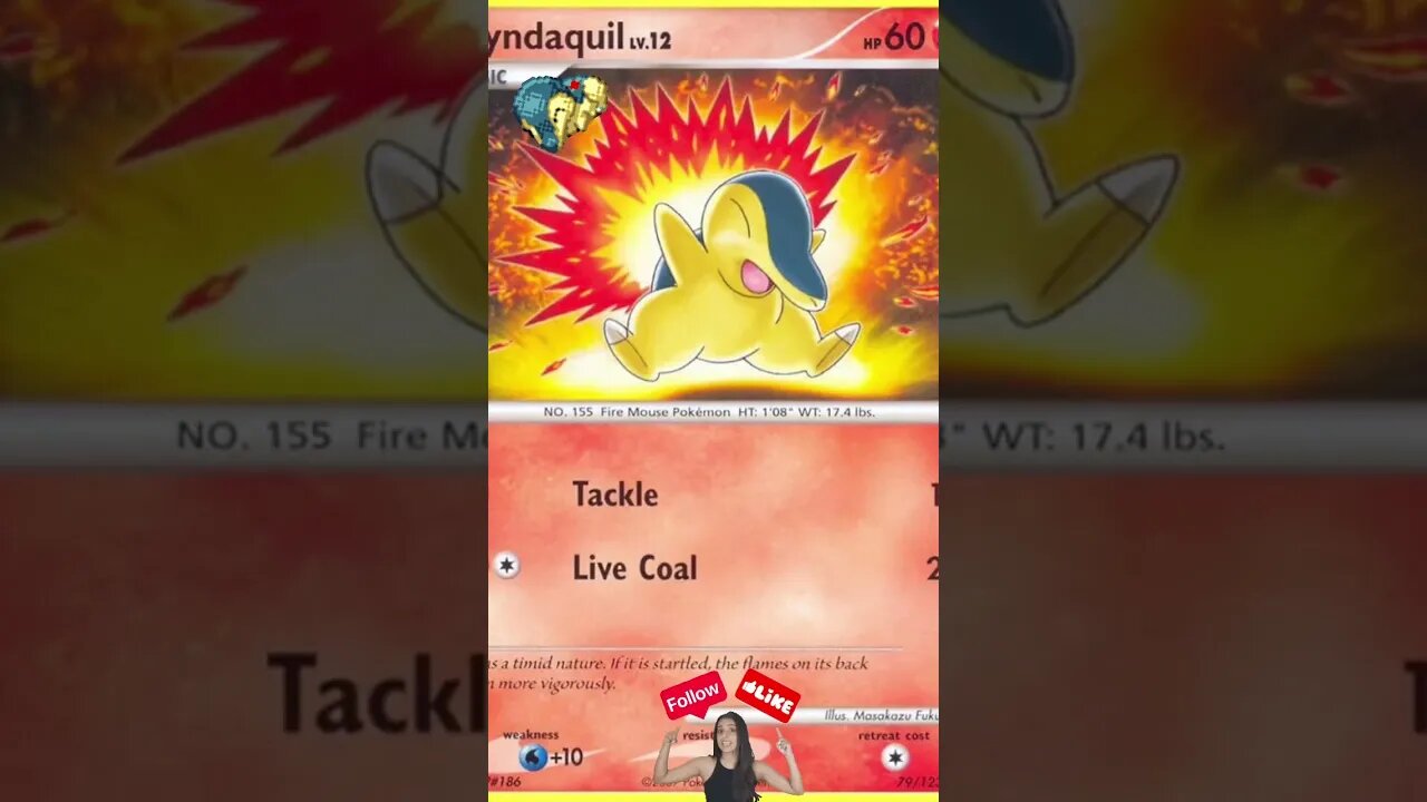 This is your card if you - Cyndaquil