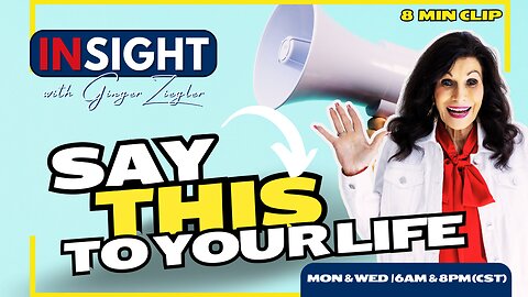 InSight with GINGER ZIEGLER | Unlock Your Life with These Powerful Decrees! CLIP