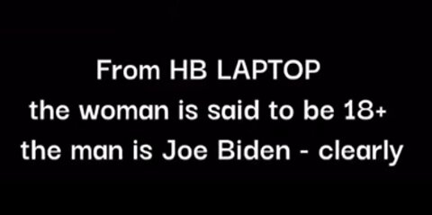 TAKEN OF BIDEN LAPTOP CONTENT WARNING!!! MUST WATCH DISGUSTING !!! SHARE!!!