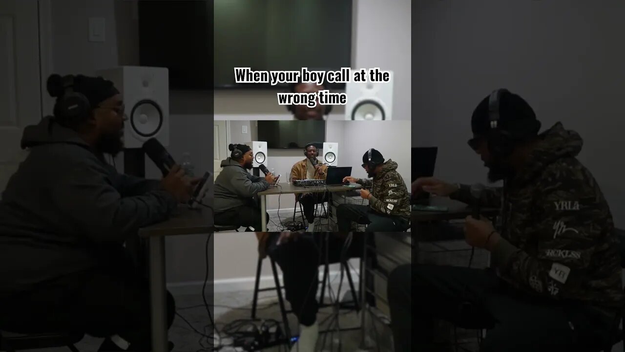 When your boy call at the wrong time all the time. #shorts #comedyshorts #podcastclips