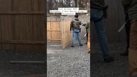 Old Bridge RPC November 2-Gun Match Stage 5 Stephanie #unloadshowclear