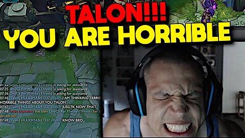 Tyler1 got ANGRY at NA TALON