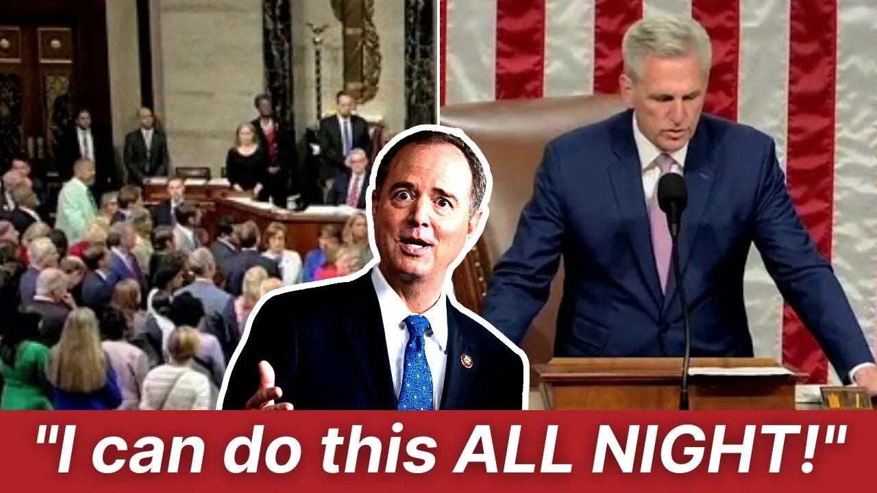CHAOS: Democrats throw TEMPER TANTRUM as Republicans CENSURE Adam Schiff