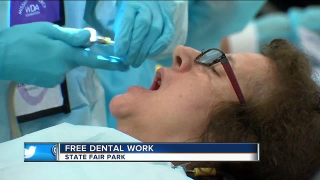 Free dental care offered at State Fair Park