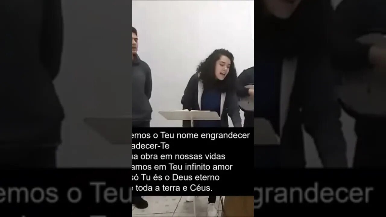 Queremos o teu nome engrandecer