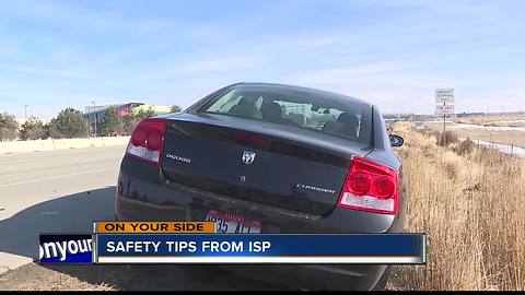 ISP gives tips on what to do if you have to leave your car on the side of the road