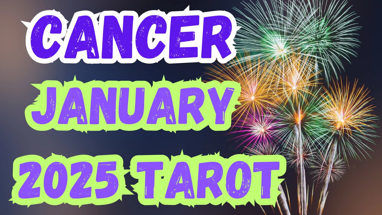 Cancer ♋️- The power to choose yourself! January 2025 Evolutionary Tarot reading #cancer #tarot