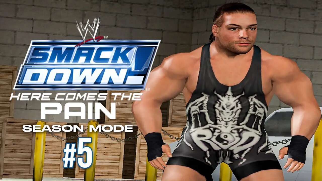 WWE Smackdown: Here Comes The Pain Season Mode Ep 5 - HARDCORE CHAMP!!