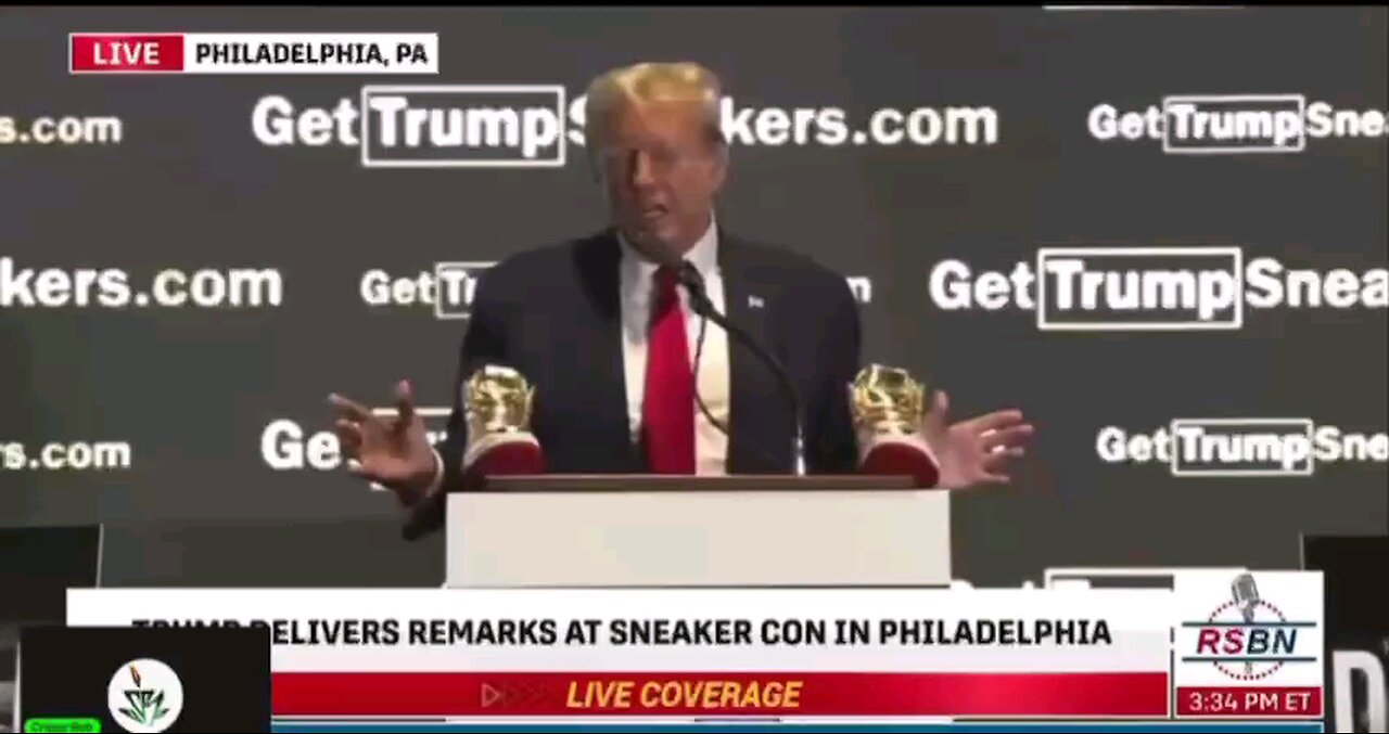 Trump invites a woman on the stage and the Fook Joe Biden Chants erupts!!!