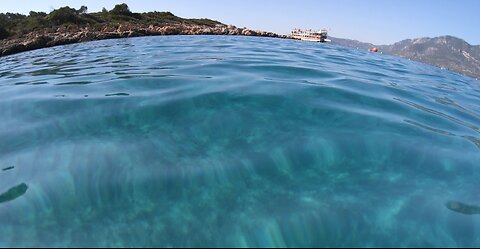 Cleopatra Island, Aegean Sea, Turkiye. Including an octopus sighting.
