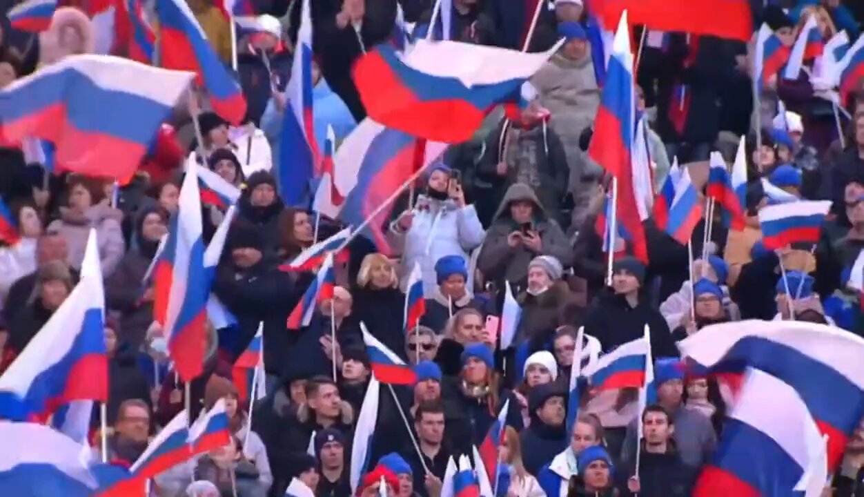 Putin: "To save people from suffering & genocide... We launched in the Donbas and Ukraine."