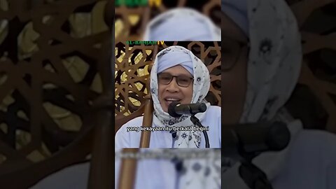 Jadilah orang kaya yang cerdas - Buya Yahya #fyp #ceramahpendek #kaya
