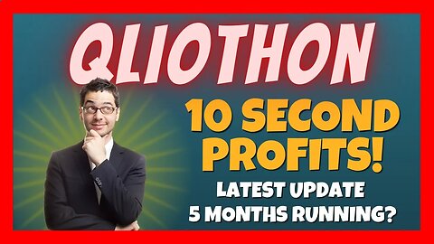 Qliothon Update 🔥 10 Second Profits ⏰ Is It Still Paying Instantly ❓ Close to 5 months Running 🤯