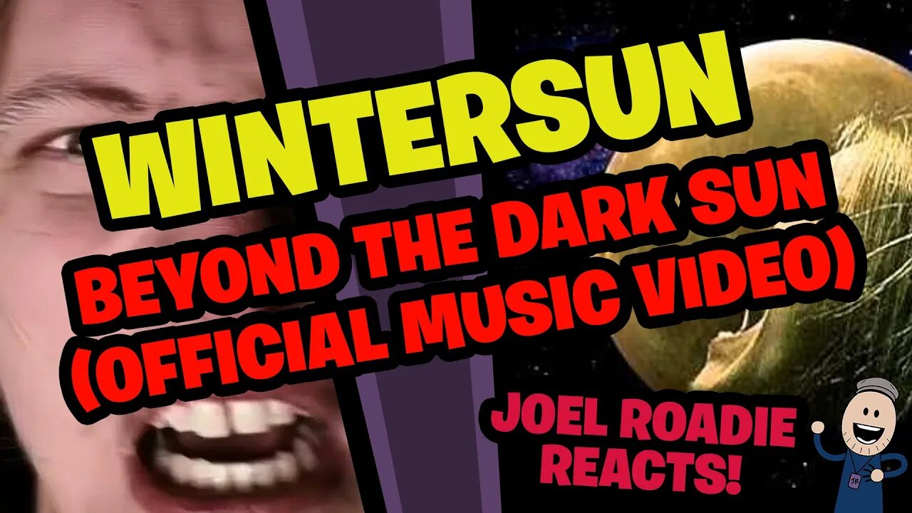 WINTERSUN - Beyond The Dark Sun (OFFICIAL MUSIC VIDEO) - Roadie Reacts