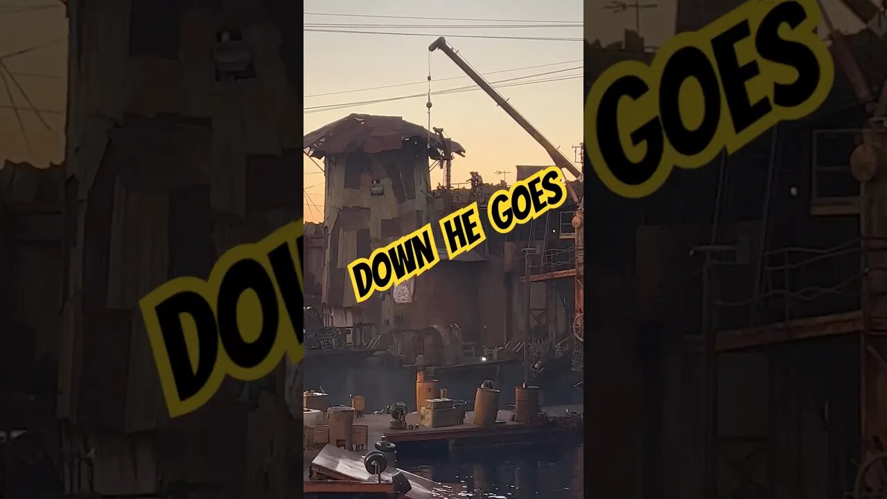 MAN FALLS 25 FEET! #shorts