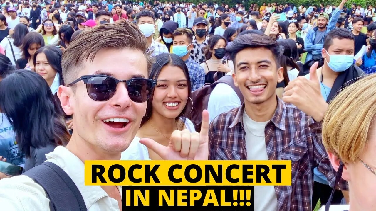 I went to a Nepali Rock Concert. (It was Epic)