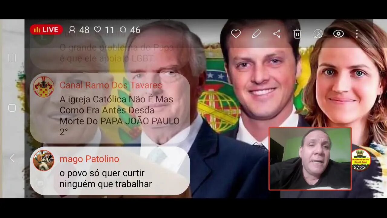 Ao vivo: Continuemos esperançosos da monarquia no Brasil